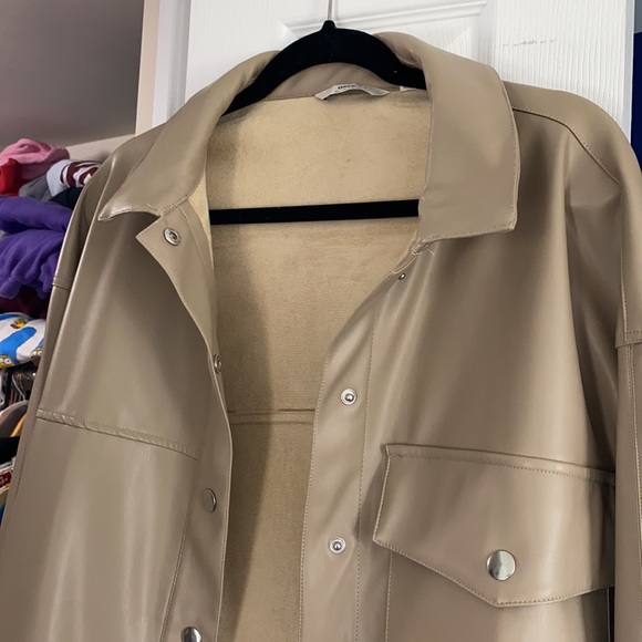 Vero Moda faux leather shacket - Picture 3 of 5